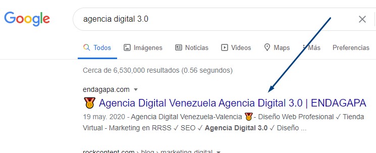 Posicionamiento SEO en Agencia Digital Venezuela